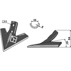 Soc triangulaire - AG004147