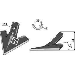 Soc triangulaire - AG004144