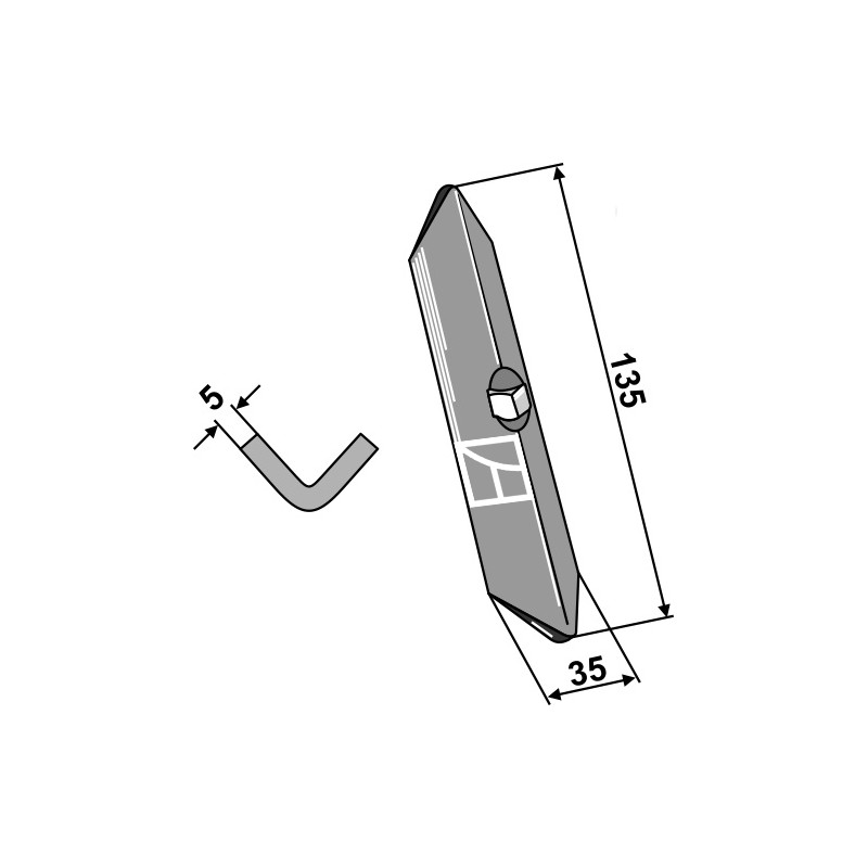 Soc pour Germinator - Kongskilde - 101155571