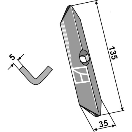 Soc pour Germinator - Kongskilde - 101155571