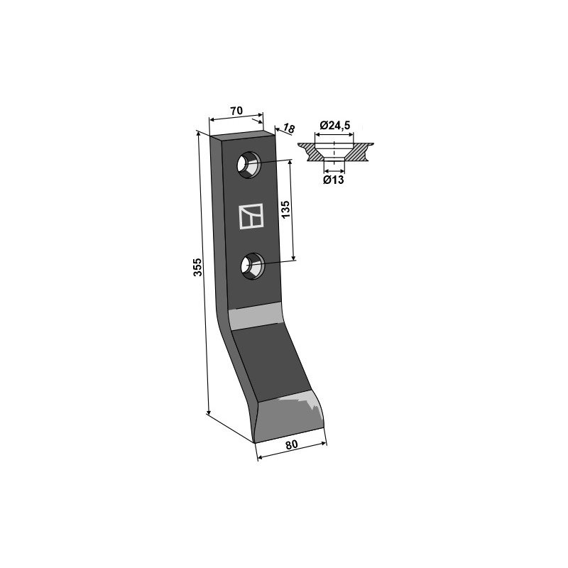 Soc d'extirpateur - AG014661