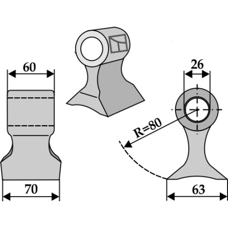 Marteau broyeur - AG001944