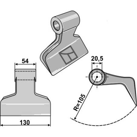 Marteau broyeur - Dücker - 945000661