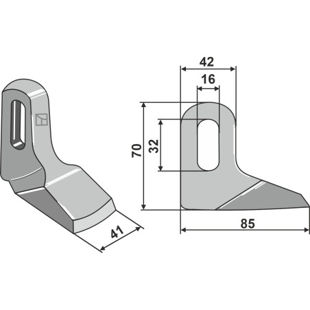 Marteau broyeur - Spearhead - 7770728SP