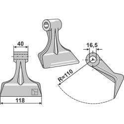 Marteau broyeur - Maschio - T21004025