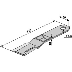 Couteau-broyeur - AG002341