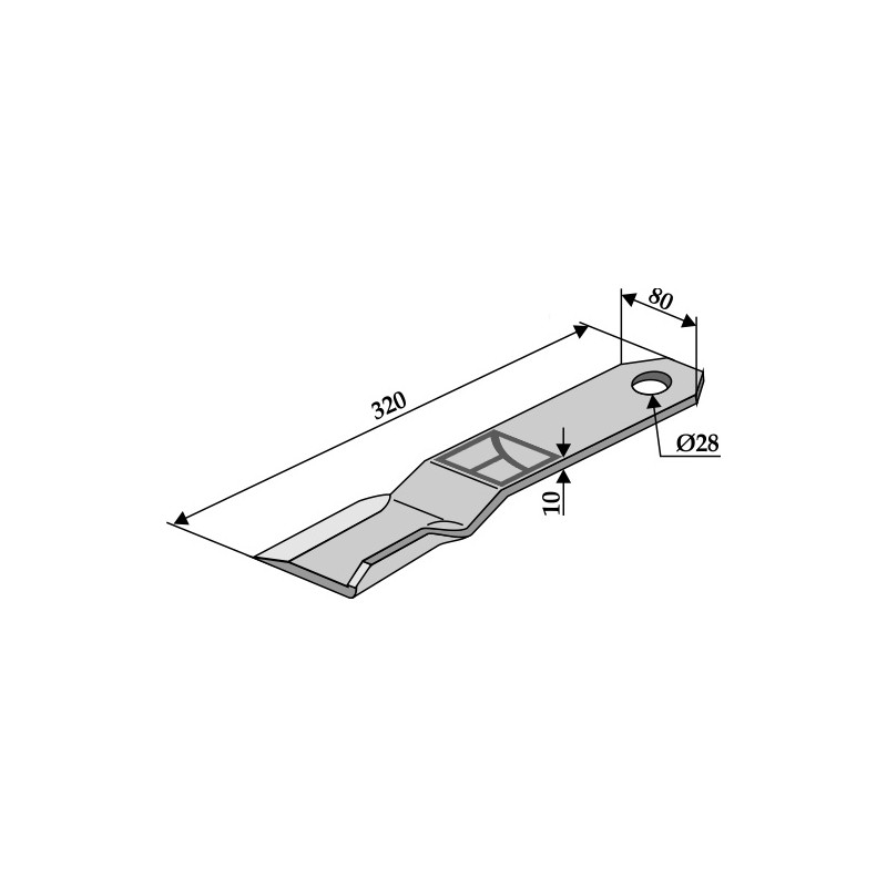 Couteau-broyeur - AG002341