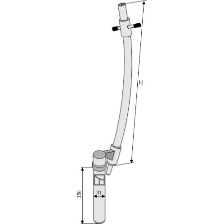 Piton de sécurité pour remorques modèle Deutz - AG011136