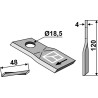 Couteau pour faucheuse - Pöttinger - 434989