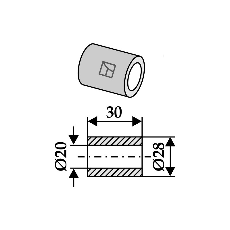 Entretoise - Maschio / Gaspardo - M03400407