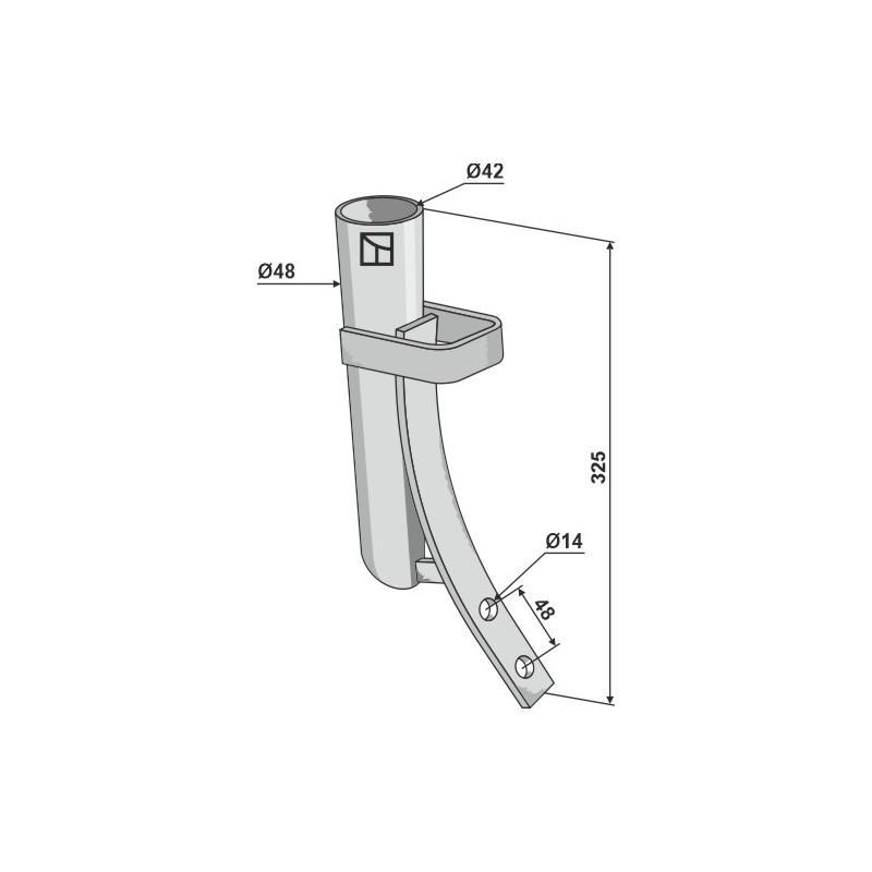 Pipe à lisier D48 - AG003042