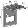 Bride de fixation pour dent 45 x 12 - AG004153