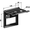 Bride de fixation pour dent 90x13 - AG004204