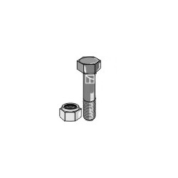 Boulon avec écrou à freinage interne - M14x2 - 8.8 - Turner