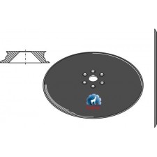 Disque de semoir Ø380x4 - Kuhn - N00875AO