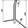 Griffe de semoir - Pöttinger - 79.9006.39.50