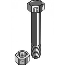 Boulon avec écrou frein - M16 x 2 - 10.9 - Vogel u. Noot - 771610020