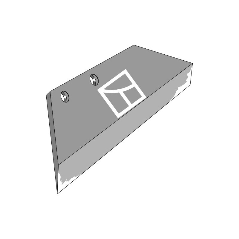 Soc de charrue à pointe réversible- 14“ gauche - Agrolux - 85381