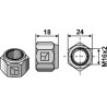 Écrou à freinage interne - M16x2 - Lemken - 3030935