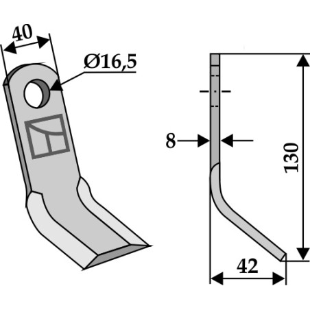 Couteau-Y - Orsi - 23000