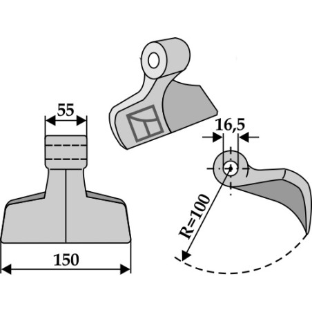 Marteau broyeur - AG002127