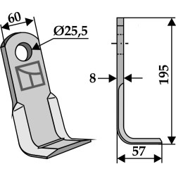 Couteau équerre - AG001937