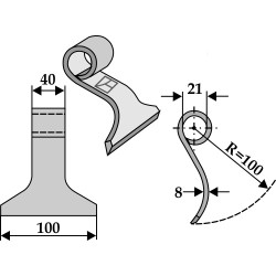 Fléau - Agromec - 3000548