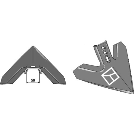 Soc triangulaire 450mm - Köckerling - 900863