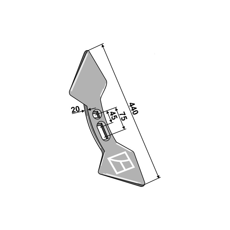 Soc double-coeur  45-75 - Frost - 50228