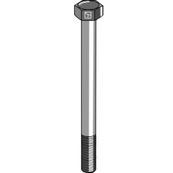 Boulon à tête hexagonale M16 sans écrou - NoDim