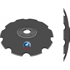 Disque crénelée à fond plat - Ø510 - Simba - P11462