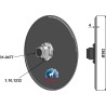 Disque de semoir Ø382x4 - compl. - Väderstad - 223584
