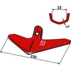 Soc triangulaire 250mm - Kverneland - KW11099061