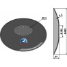 Disque lisse à fond plat - Ø460x4,5