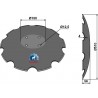 Disque crénelé à fond plat Ø510 - Pöttinger - 85041023.1