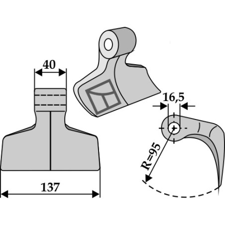 Marteau broyeur - Breviglieri - 0056123