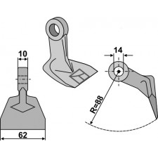 Marteau broyeur - Mc Connel - 4000243