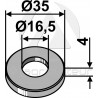 Rondelle D35x4xD16,5 - Maschio - T21004045