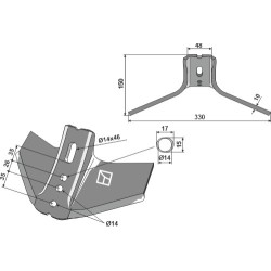 Soc triangulaire - Vogel u. Noot - CV008007