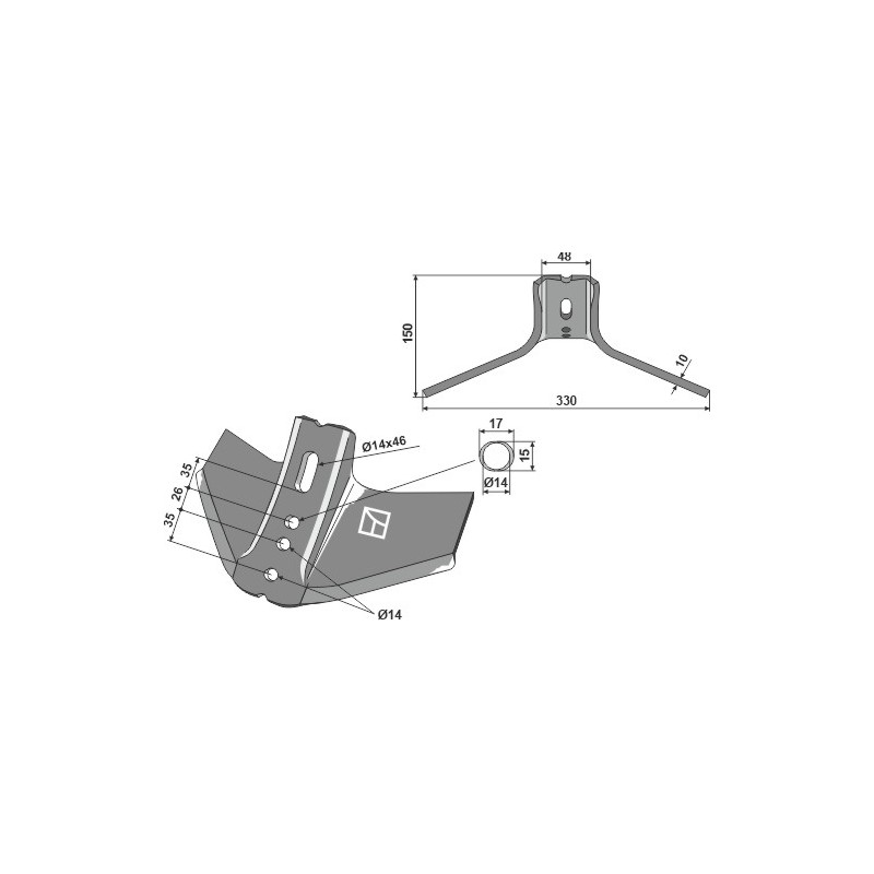 Soc triangulaire - Vogel u. Noot - CV008007