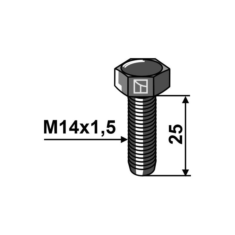 Boulon M14x1,5 - 8.8