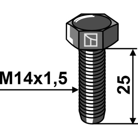 Boulon M14x1,5 - 8.8