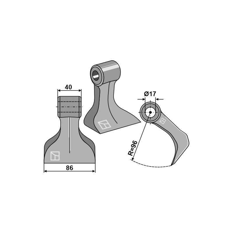 Marteau broyeur - Berti - MG/5674 - 120200006