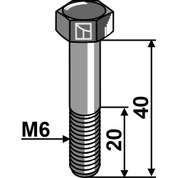 Boulon - M6X40