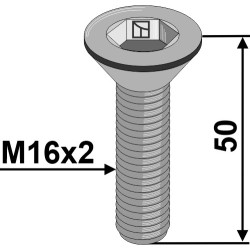 Boulon à six pan creux