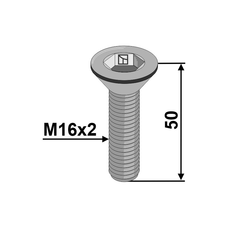 Boulon à six pan creux