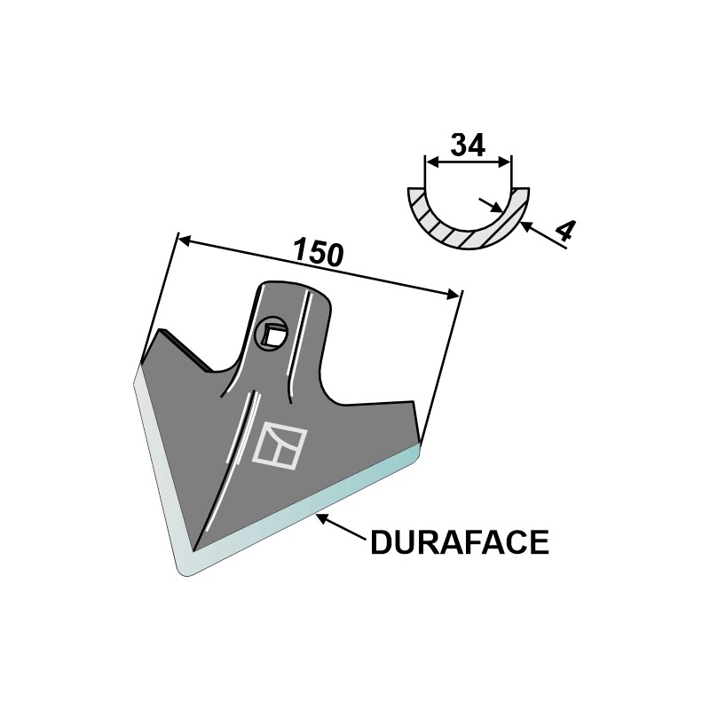 Coeur de bineuse - DURAFACE - Hatzenbichler - 1911010002 - 9421