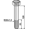 Boulon M20x1,5 - Berti - V201204PF109N