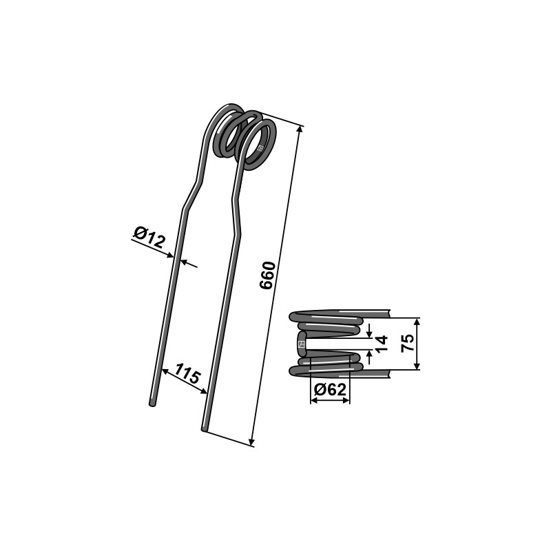 Griffe de semoir - Lemken - 35310055