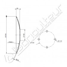 Disque Lisse Amazone Catros - 510X5